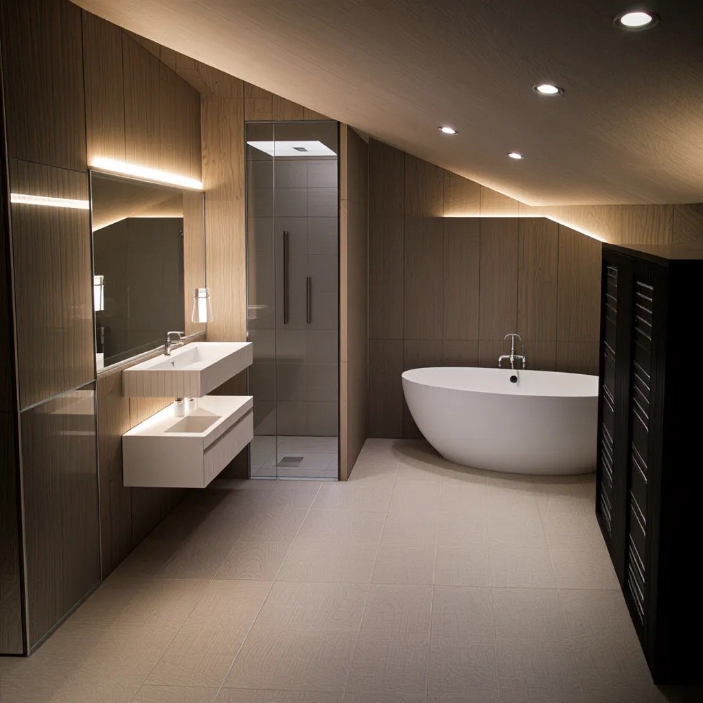 salle de bain haut standing