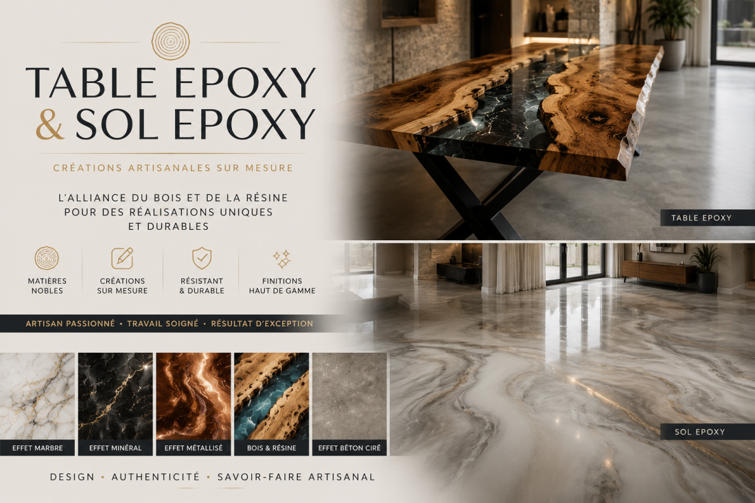 Surfaces Résine Époxy